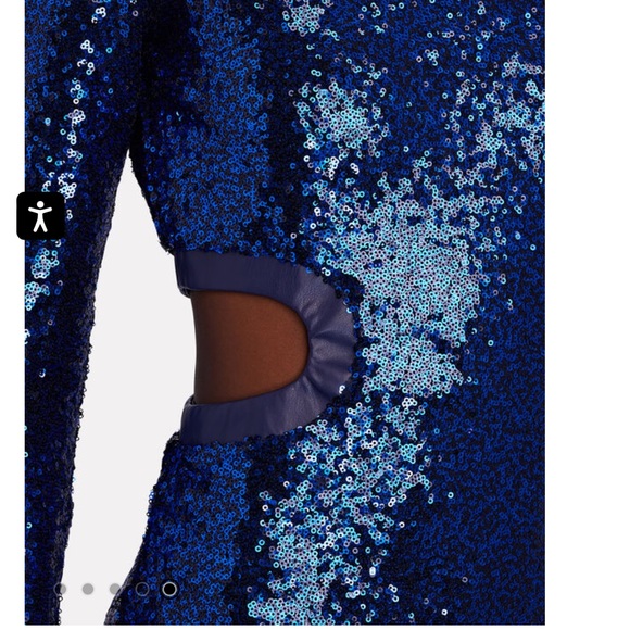 STAUD dolce cut out sequin mini dress - Picture 5 of 5